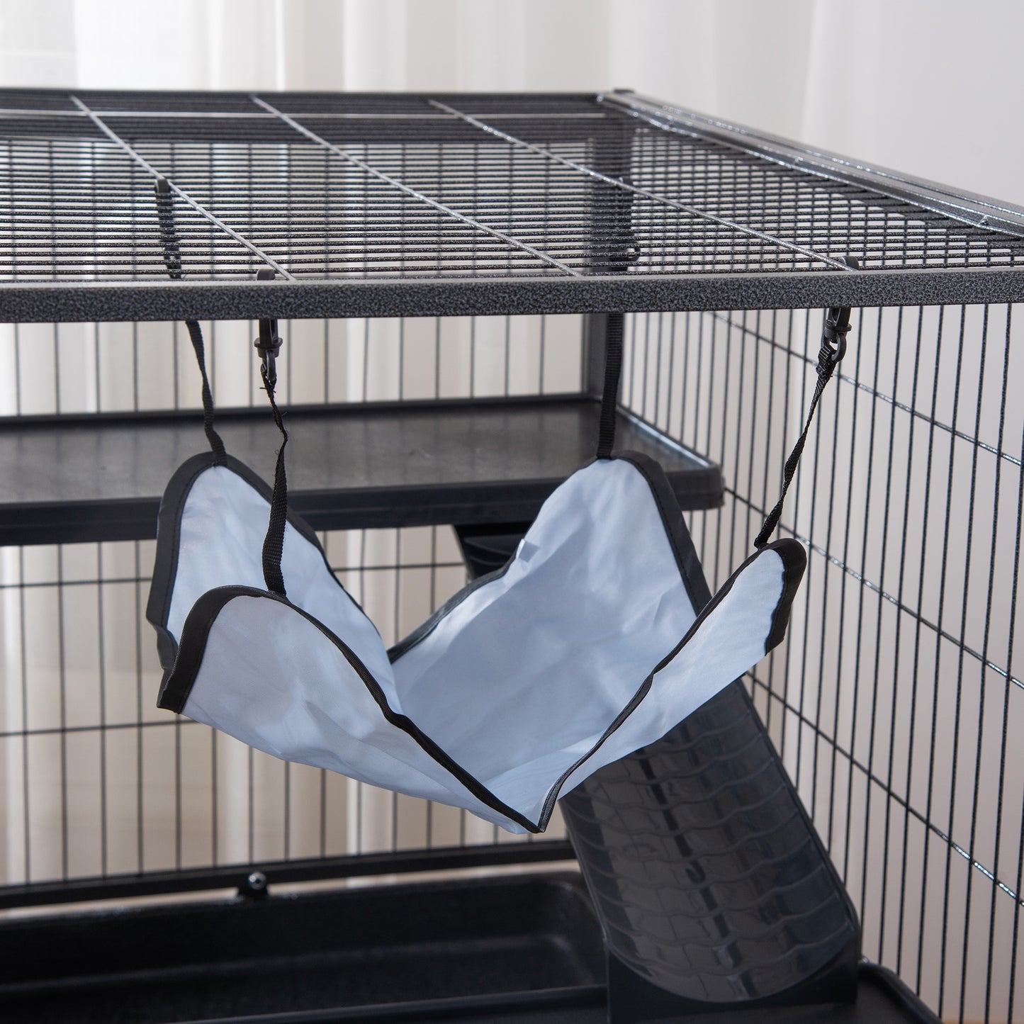 3-Tier Small Animal Cage, Ferret Cage Large Chinchilla Cage