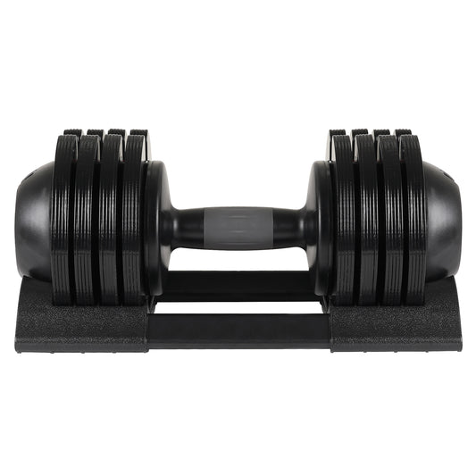 52LBS  Adjustable dumbbell steel and plastic