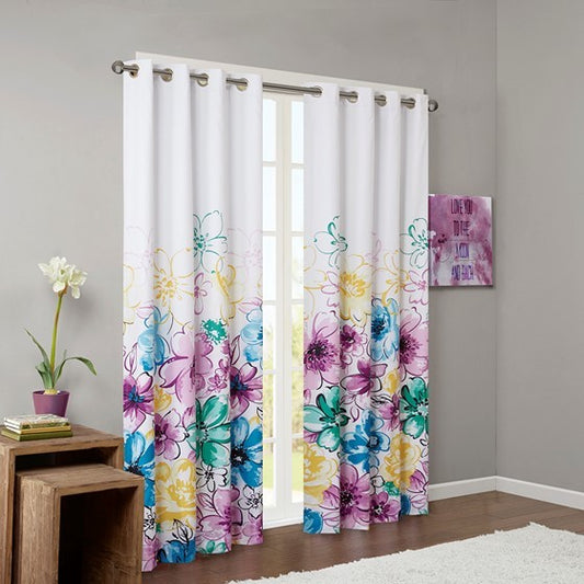 Printed Total Blackout Curtain Panel(Only 1 Window Panel)