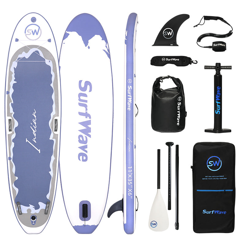 Inflatable Stand Up Paddle Board 11'x34"x6" With Accessories