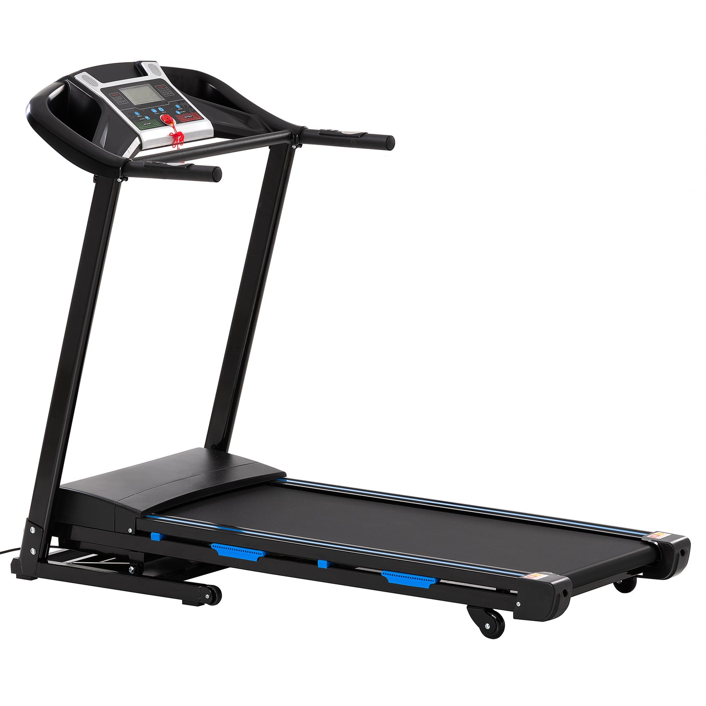 Treadmills for Home, Electric Treadmill with  Automatic Incline, Foldable 3.5HP Workout Running Machine Walking, Double Running Board Shock Absorption Pulse Sensor Bluetooth Speaker APP FITSHOW.