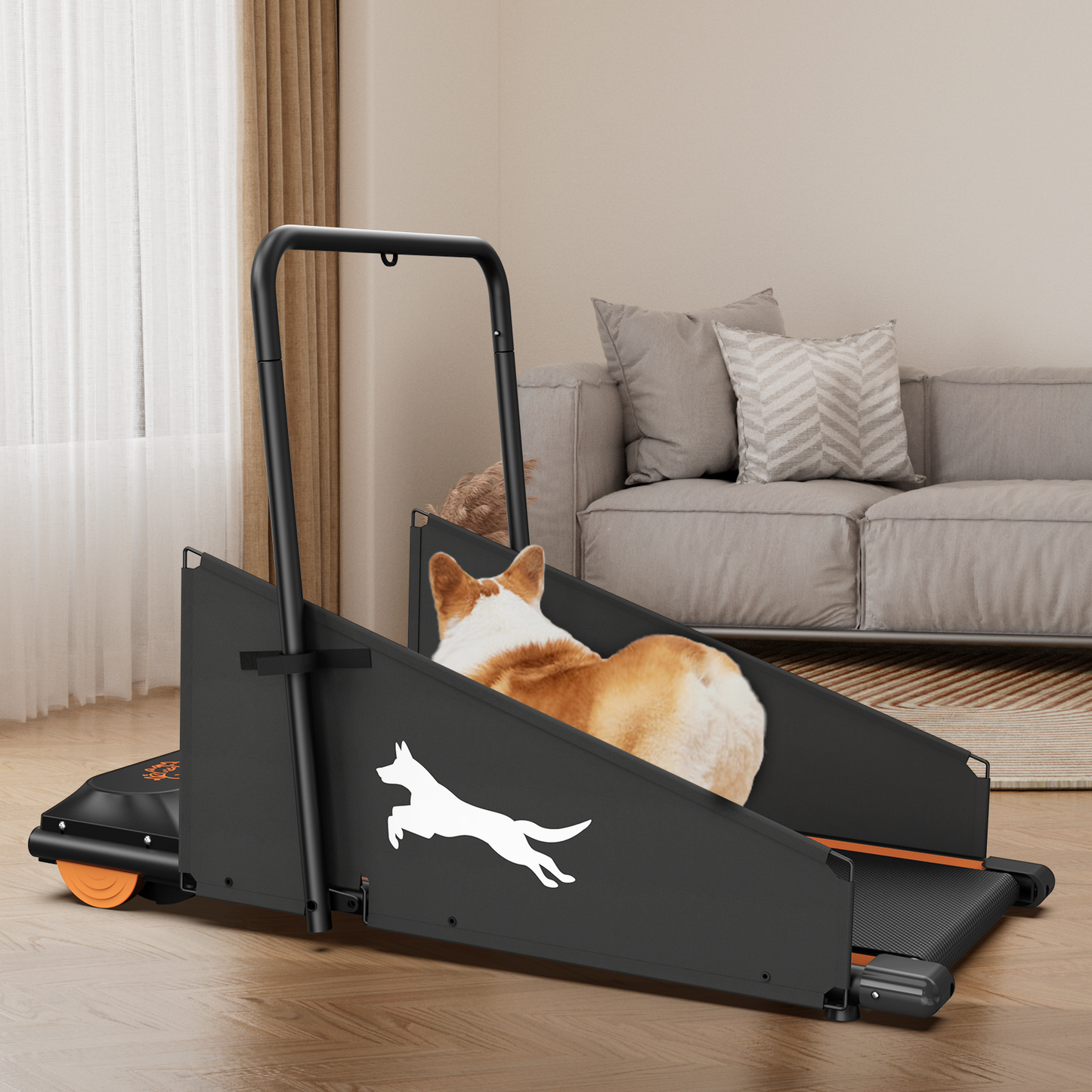 Dog Treadmill Small Dogs - Dog Treadmill for Medium Dogs - Dog Pacer Treadmill for Healthy & Fit Pets - Dog Treadmill Run Walk