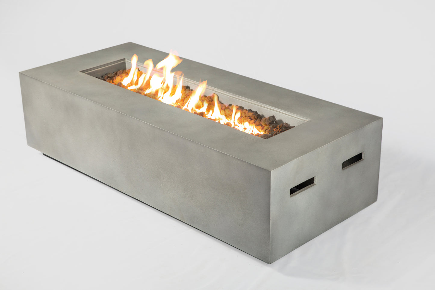 Concrete Propane Outdoor Fire Pit Table