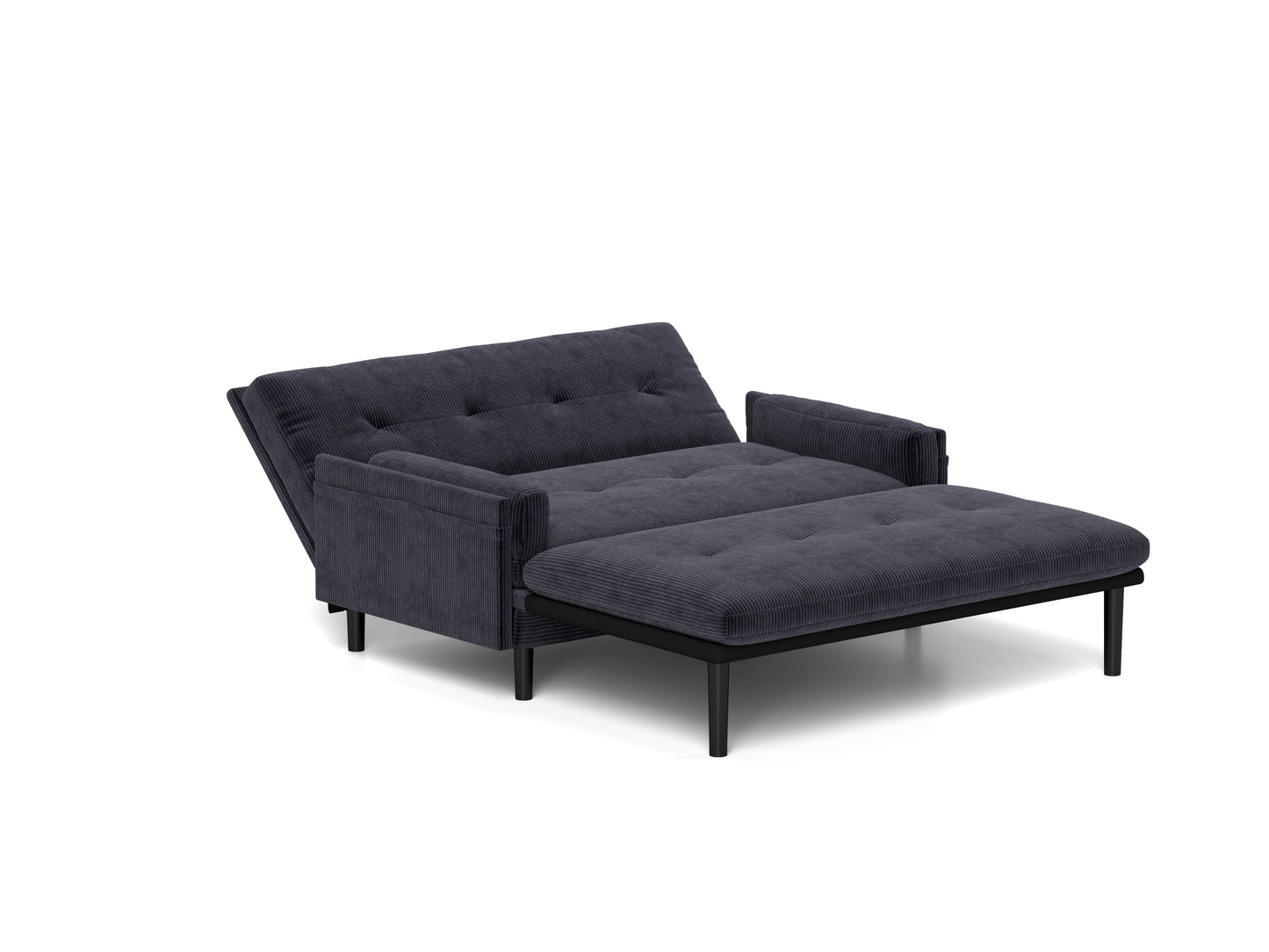 [SantaChoice] Grey 2 seater sofa sleeper with recline fuction