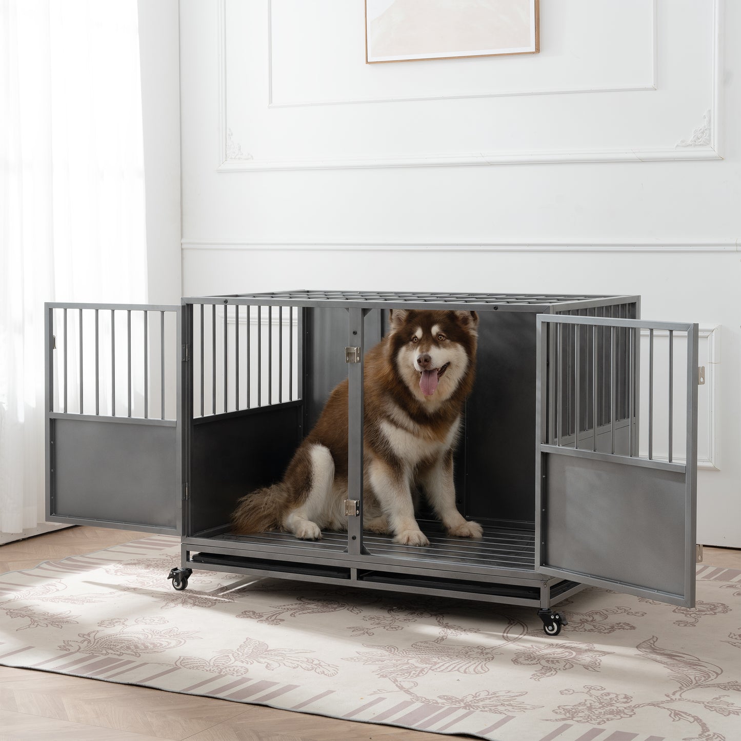 48inch heavy duty dog crate