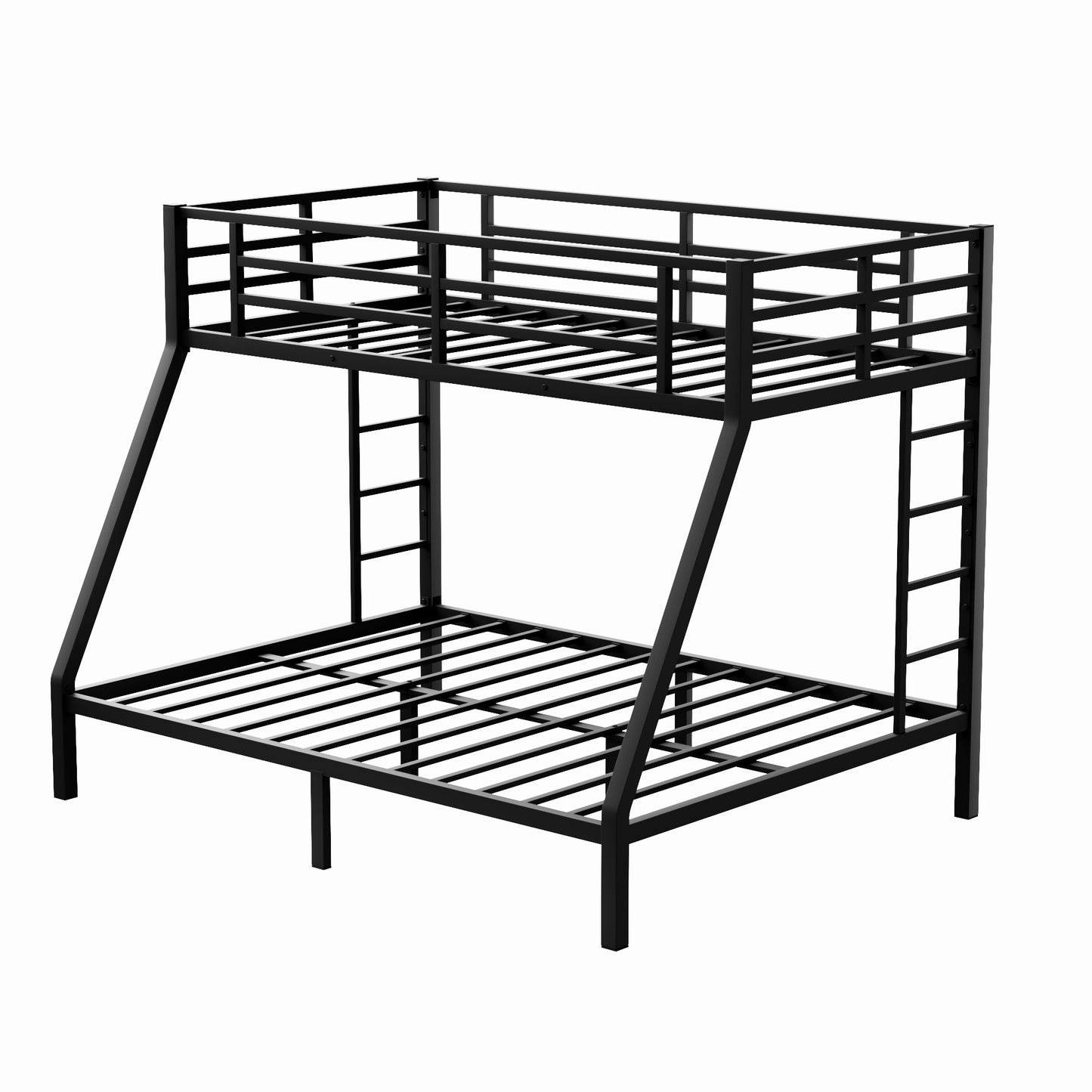 Metal Twin XL over Queen Bunk Bed for Teens and Adults,Space-Saving/Noise Reduced/No Box Spring Needed(Expect arrive date 2024/7/17)