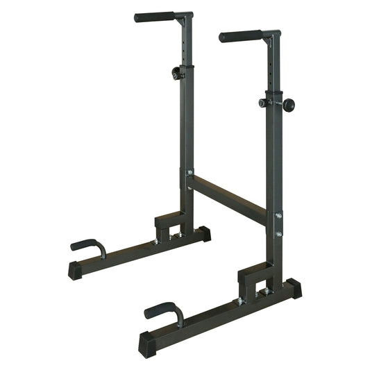 Power Tower Dip Station Adjustable Height Heavy Duty Multi-Function Fitness Training Equipment