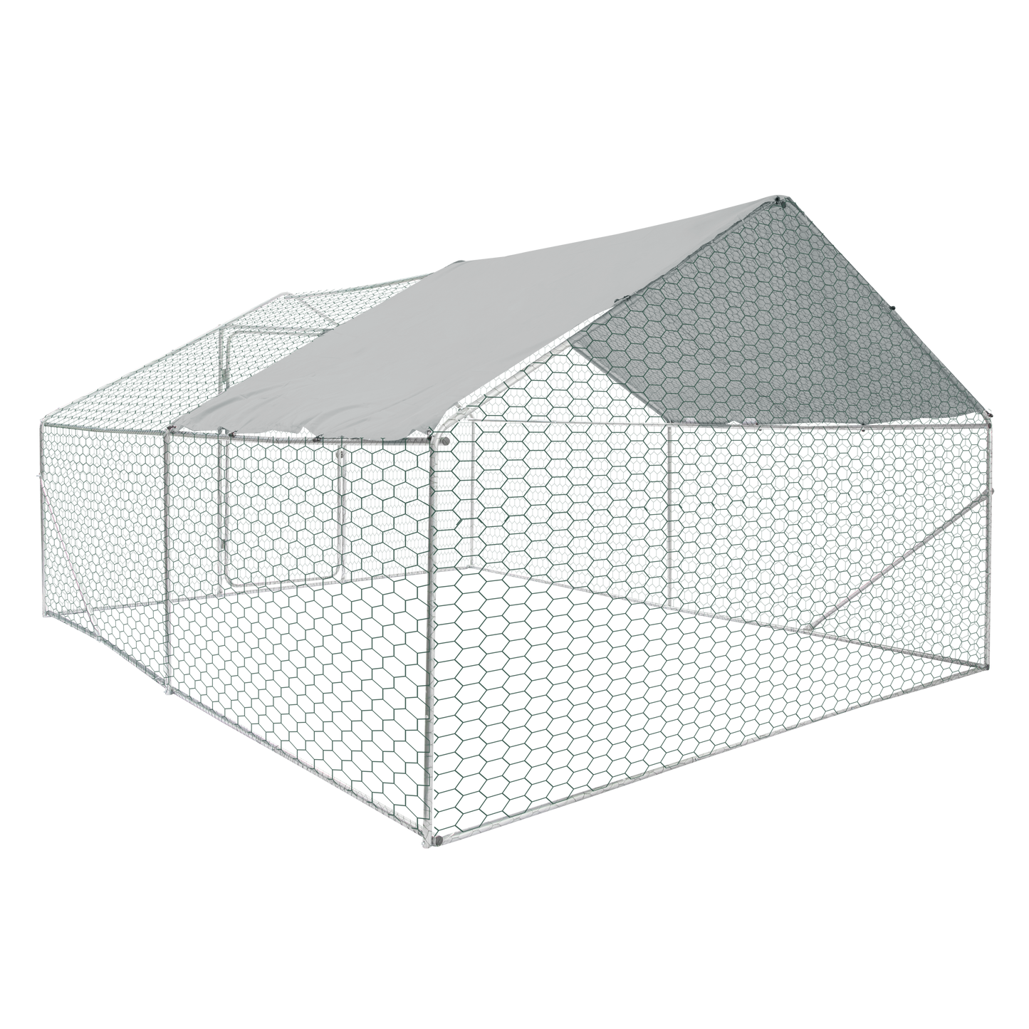 XPT034 Outdoor chicken coop metal big space 13*10*6FT