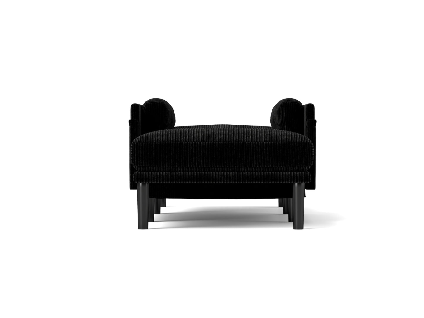 [SantaChoice] Black Multi-Functional Adjustable Sofa, Convertible Lounge Chair and Guest Bed