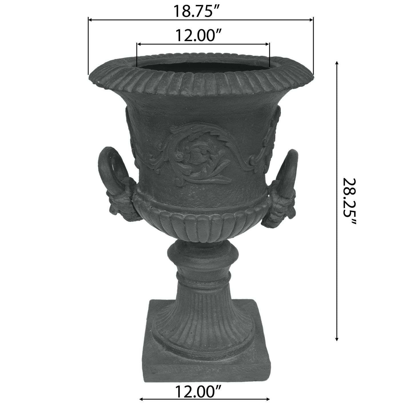 MGO GARDEN URN PLANTER