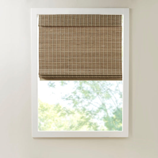 Bamboo Light Filtering Roman Shade 64'L