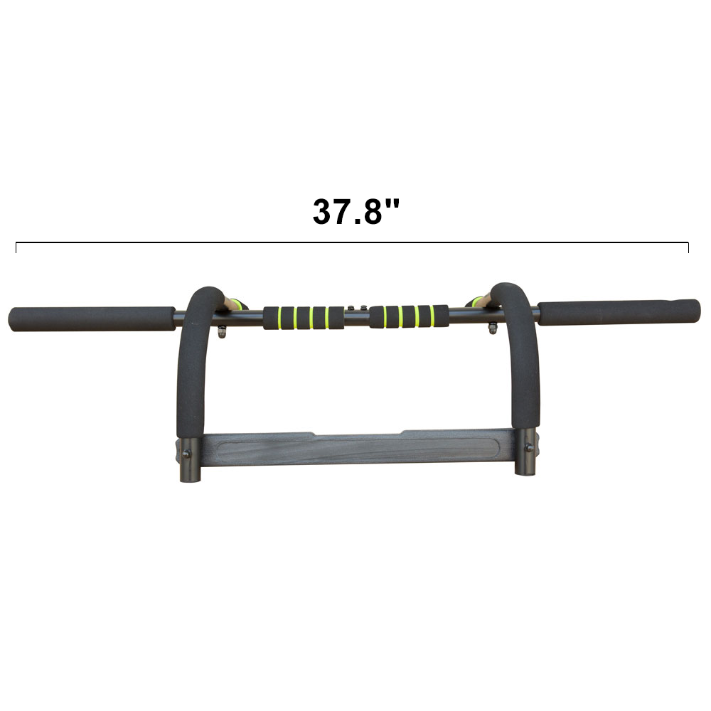 Wall Mounted Pull Up Bar Exercise Chin Bar Portable Dip Bars for Indoors Home Gym