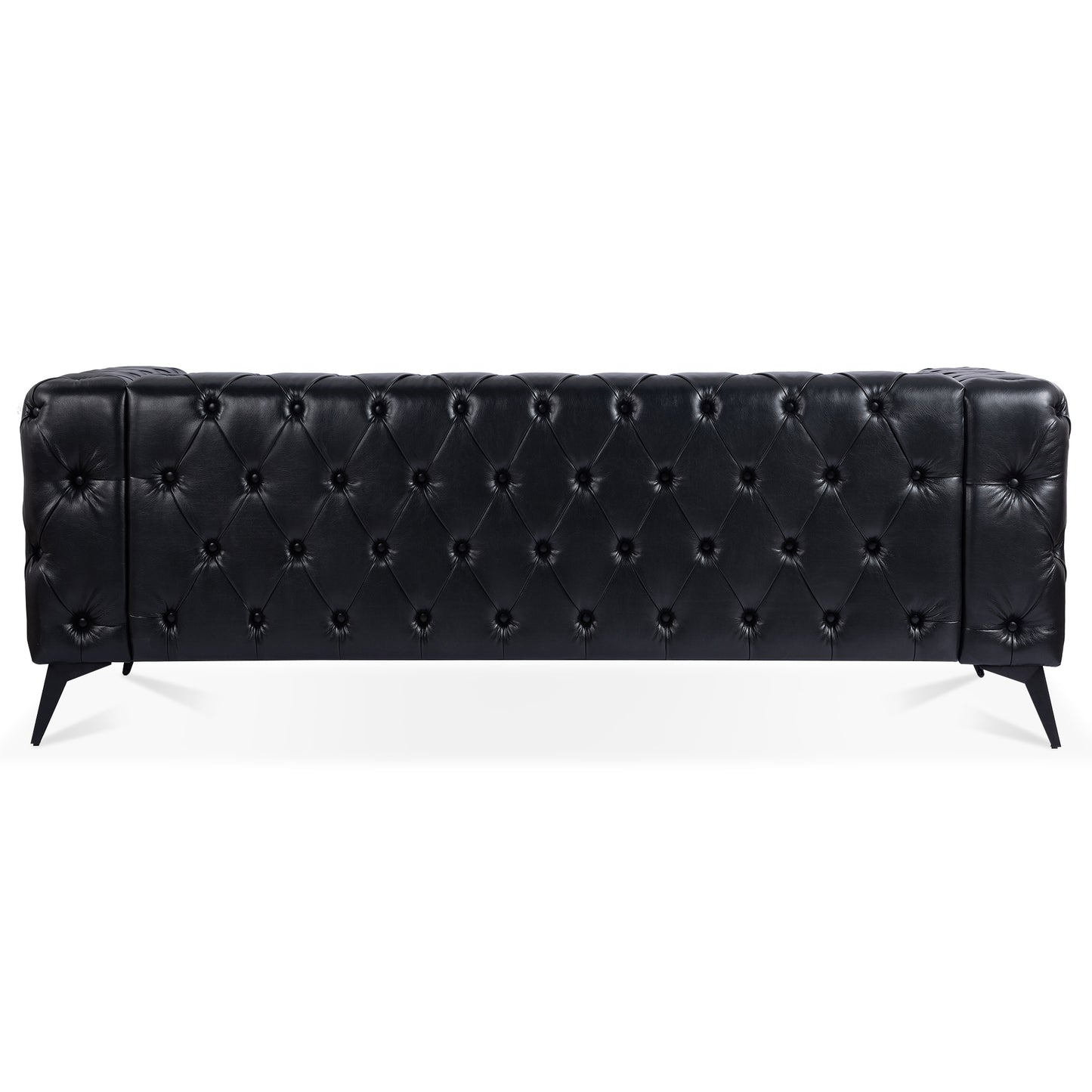 [SantaChoice] 84.06 Inch Width Traditional  Square Arm removable cushion 3 seater Sofa