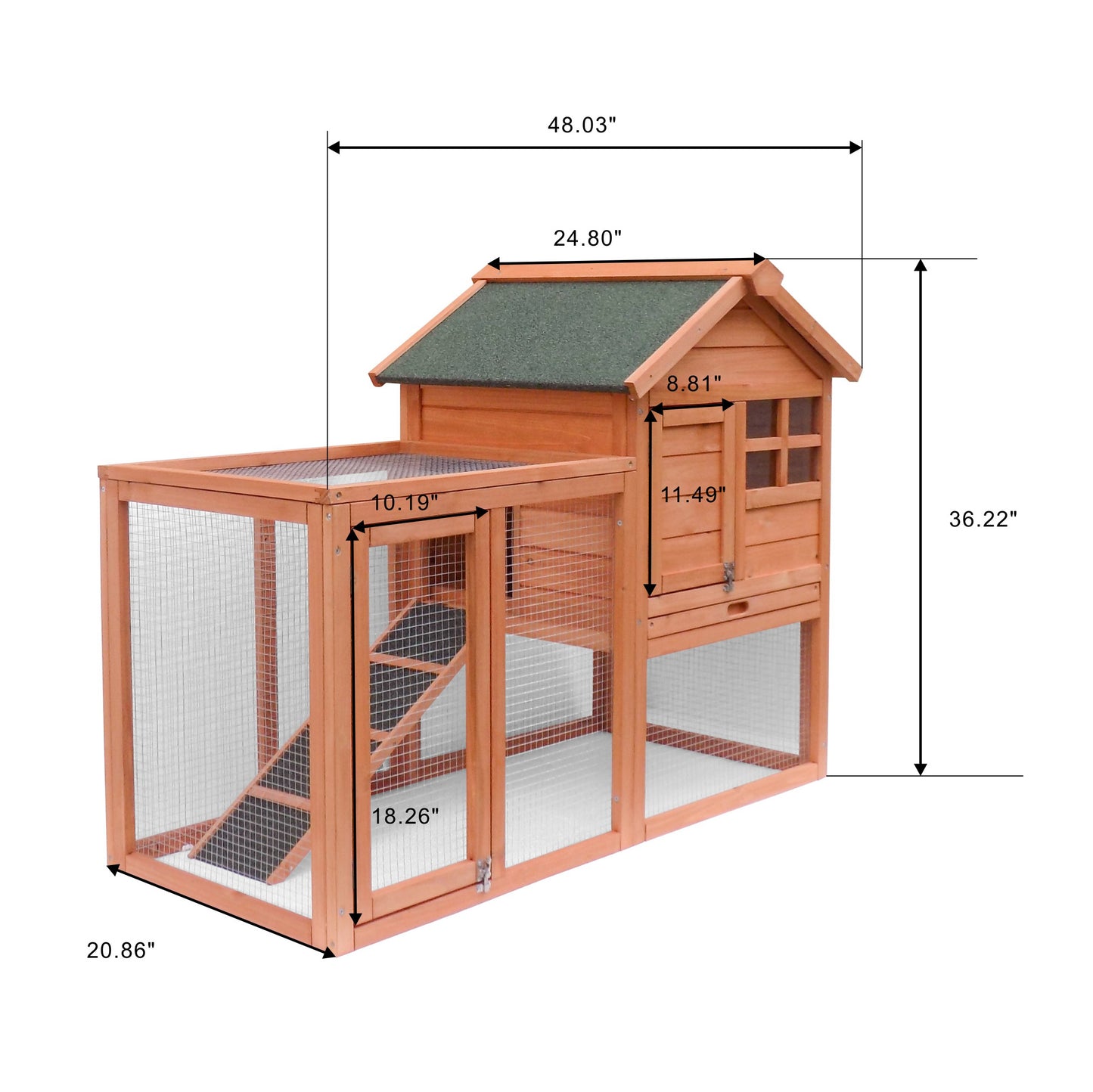 Hot sale Easily-assembled wooden Rabbit house Chicken coop kennels