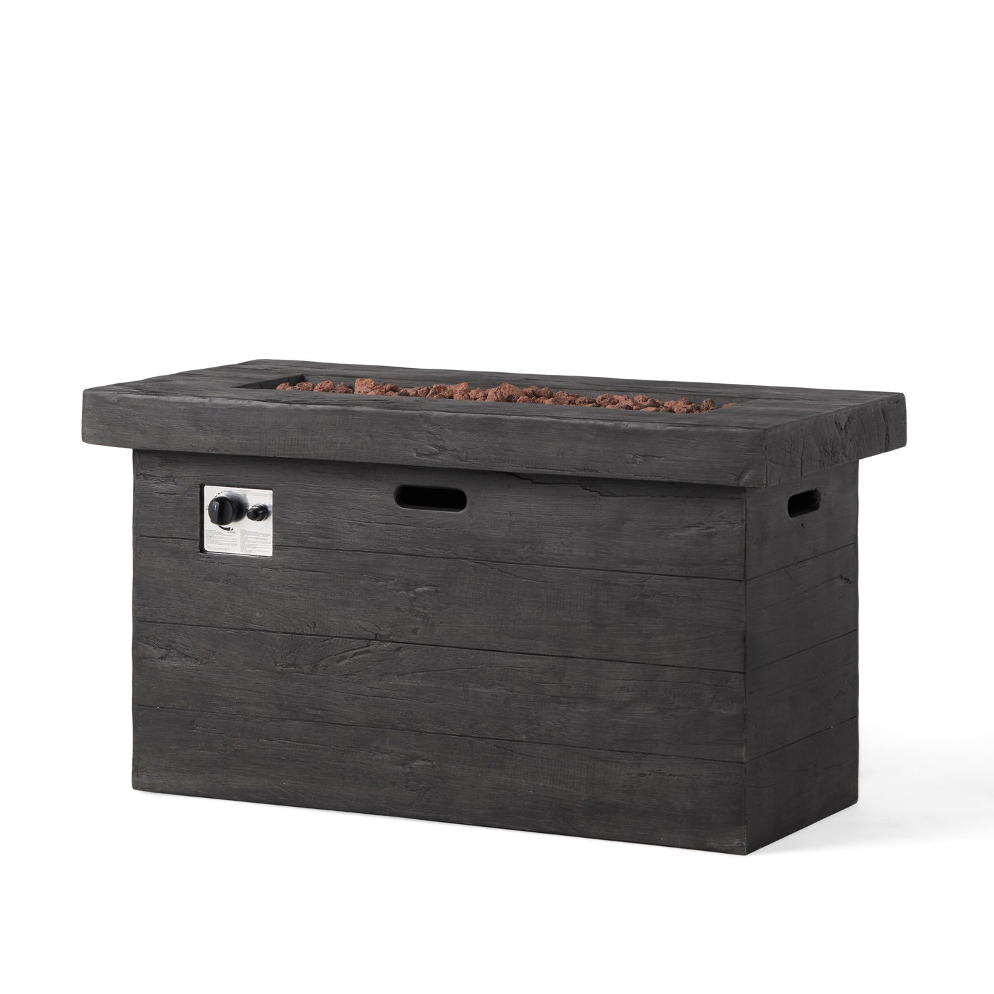 CUSTER 45' RECTANGULAR  MGO FIRE PIT  - 50,000 BTU