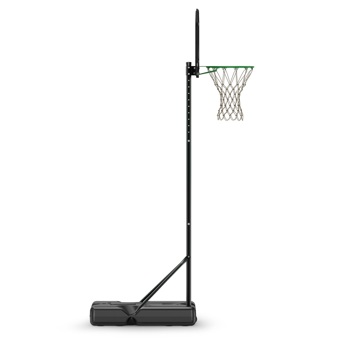 Basketball Hoop System Stand with 30in Backboard, Height Adjustable 60Inch-78Inch for Indoor Outdoor, Fillable Base with Wheels for Kids, Youth