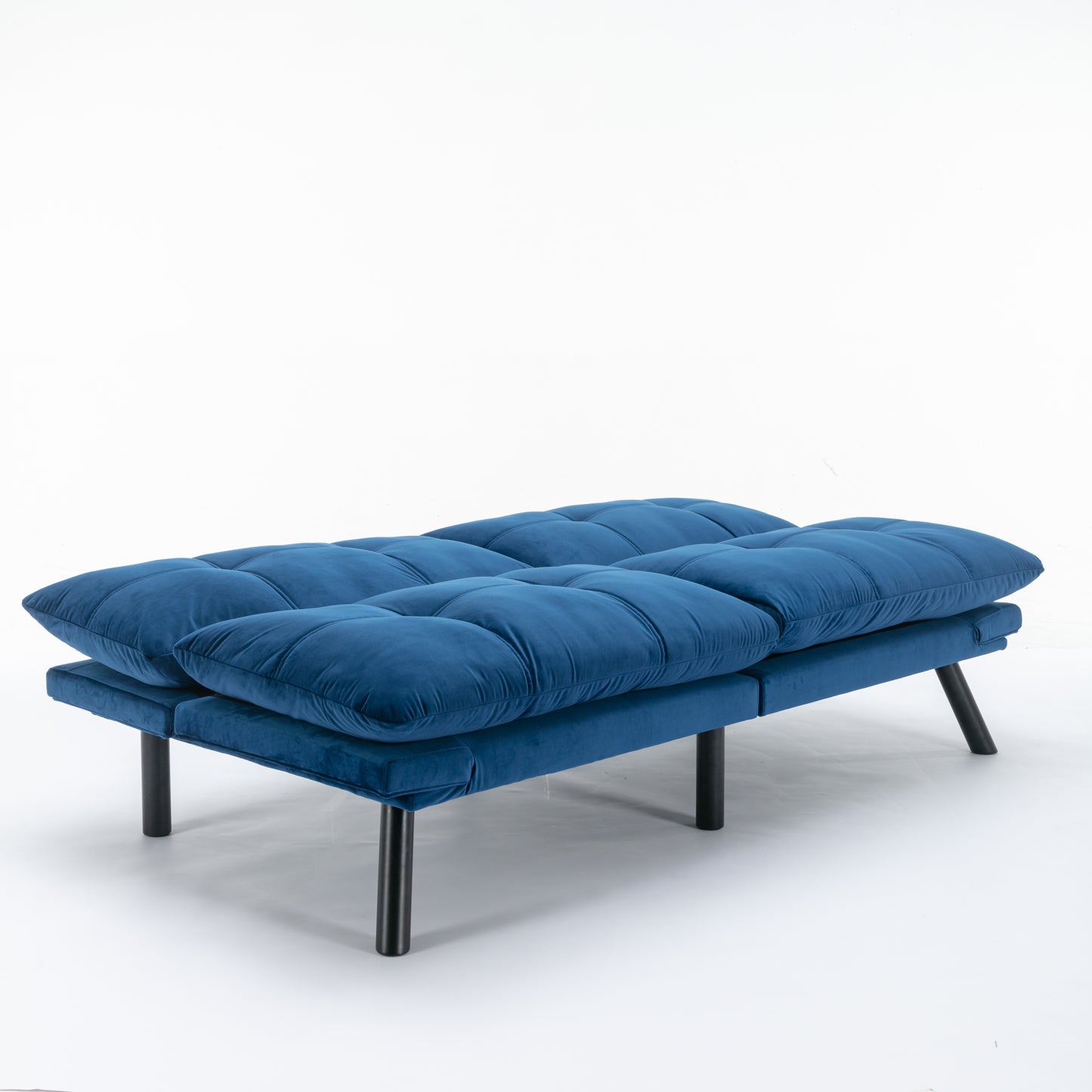 [SantaChoice] Navy Blue Convertible Folding Modern sofa Bed