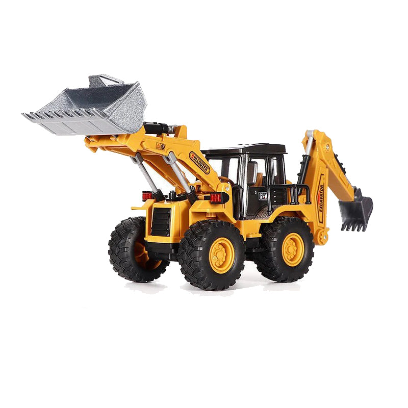 Toys for Boys Alloy Tractor Kids Excavator Bulldozer Miniature Crane Truck Model Diecast Farm Engineering Vehicle Children Gifts