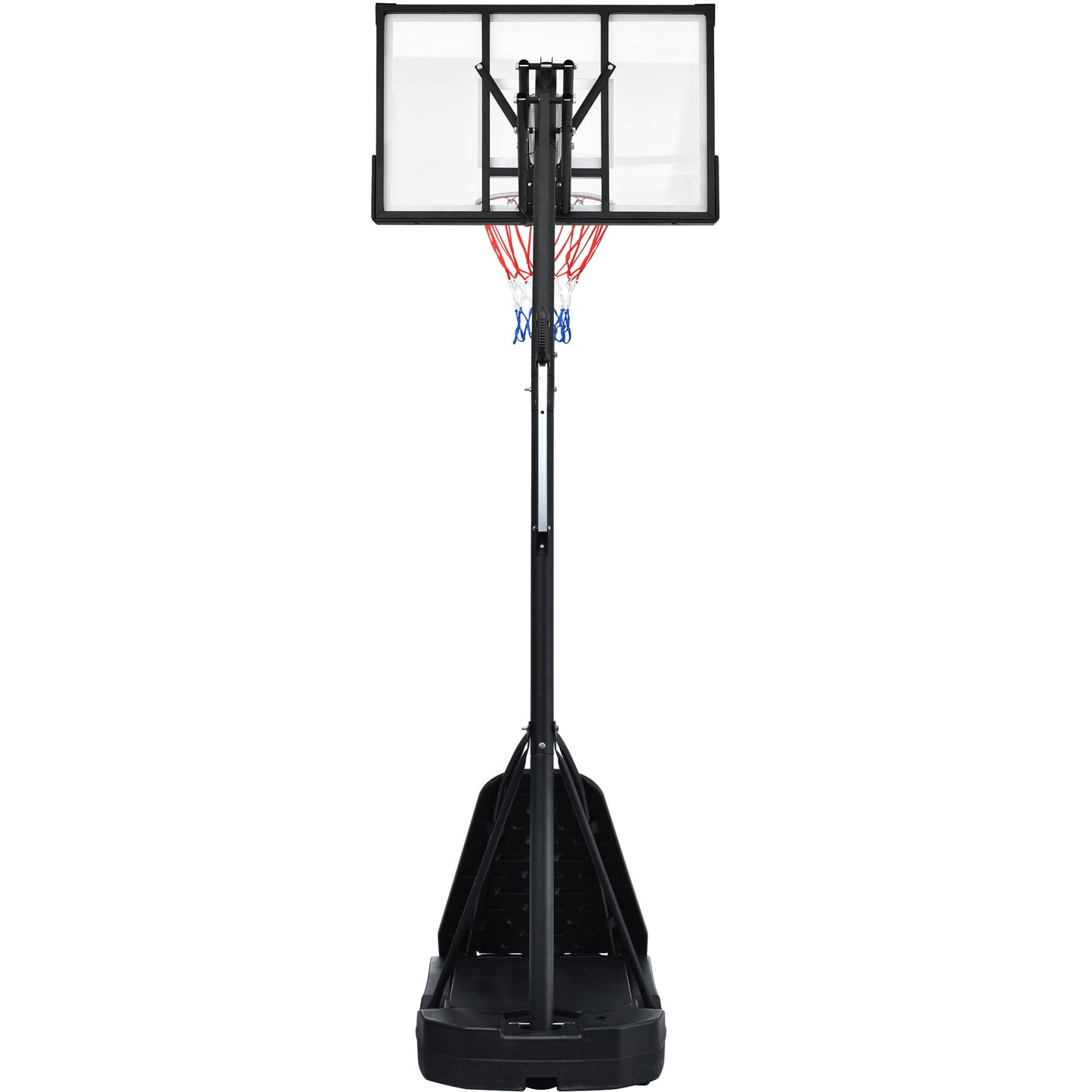 Portable Basketball Hoop Basketball System 8-10ft Height Adjustable for Youth Adults LED Basketball Hoop Lights, Colorful lights, Waterproof,Super Bright to Play at Night Outdoors,Good Gift for Kids