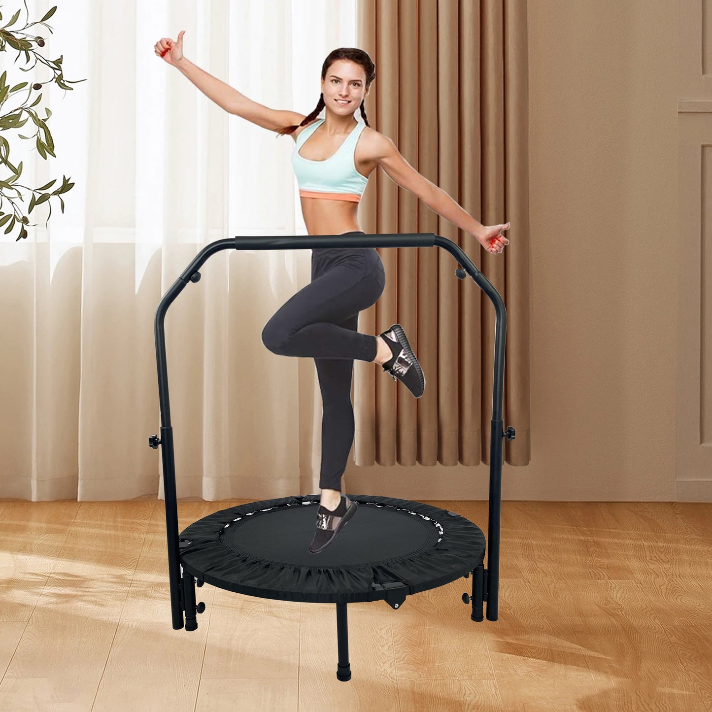 40 Inch Mini Exercise Trampoline for Adults or Kids