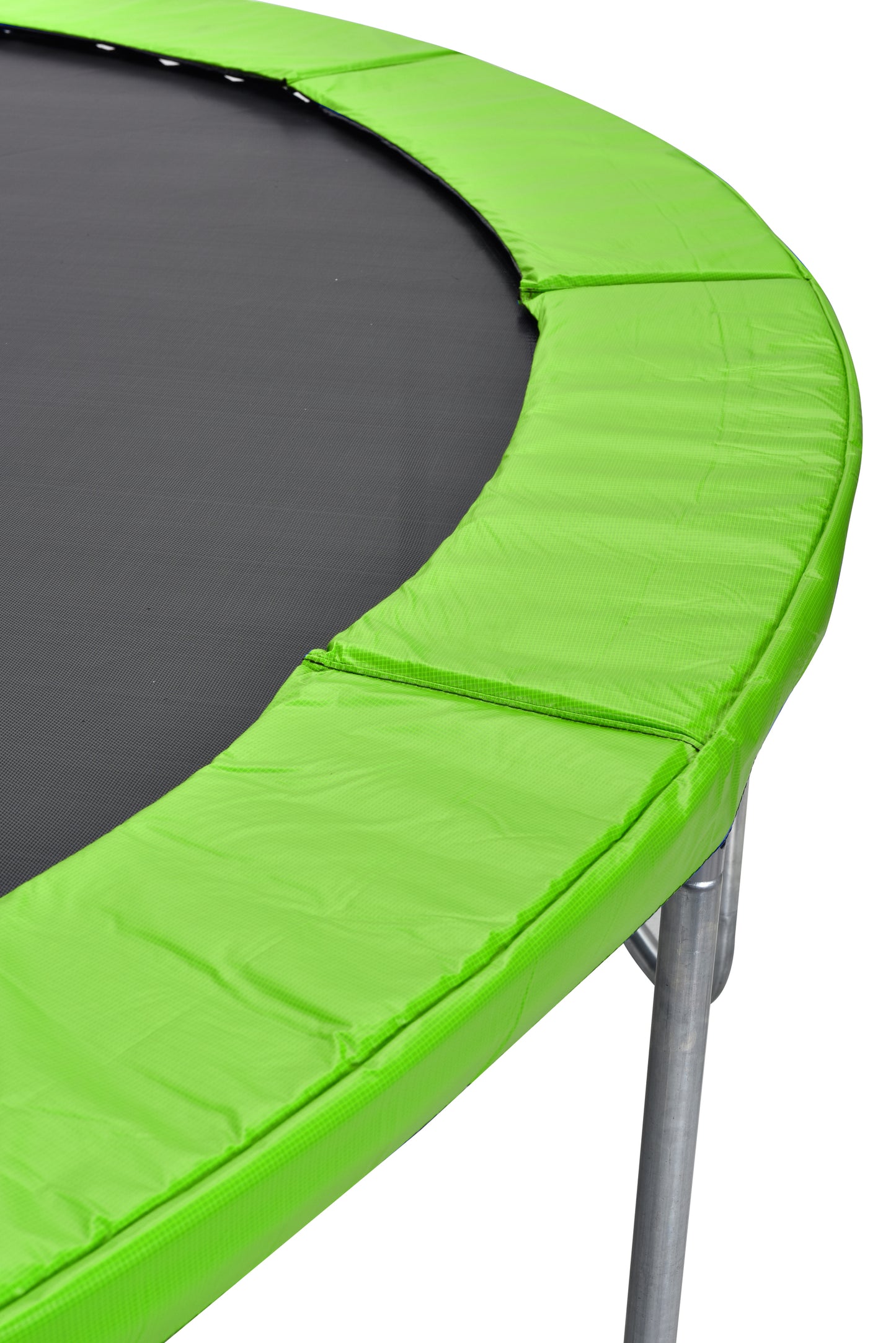 12FT Trampoline Green for Kids & Adults with Basketball Hoop and Ball ,Recreational Trampolines with Safety Enclosure for Back Yard Outdoor