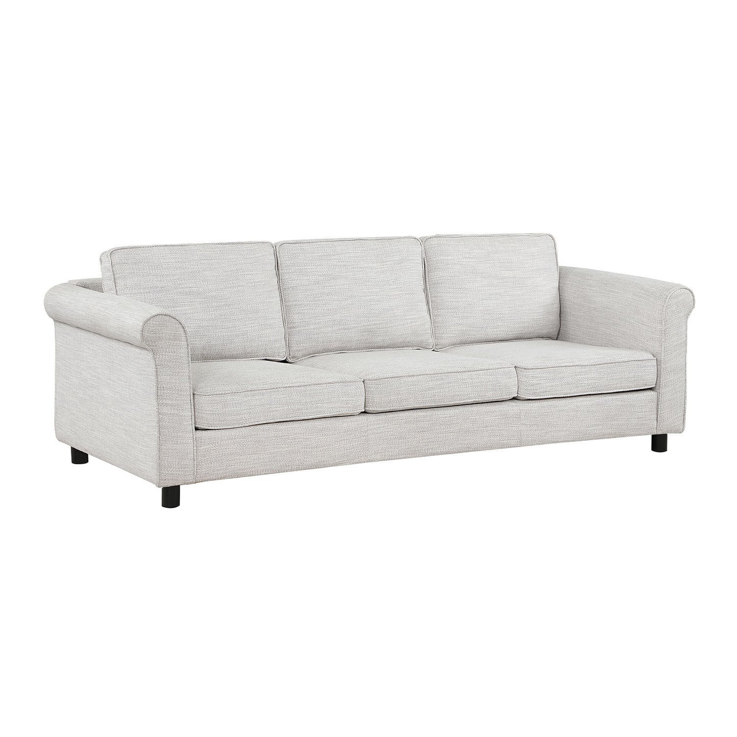 [SantaChoice] 89.37inch 3 Seats Upholstered Sofa,  Bishop Beige