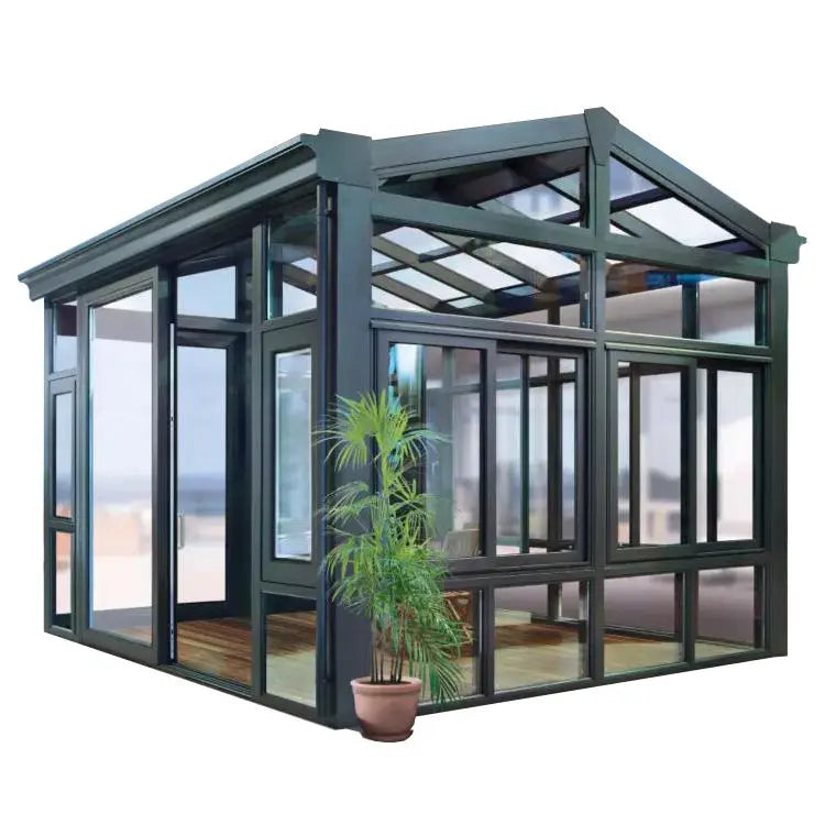 Aluminum Lean To Sunrooms & Glass Houses With Windows