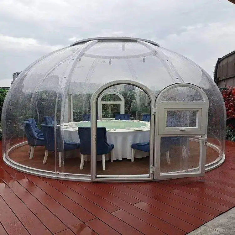 2022 popular design living room sunroom bubble house dome room Sunroom Garden room Anti Noise Insulated Dome Tent