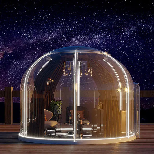 2022 popular design living room sunroom bubble house dome room Sunroom Garden room Anti Noise Insulated Dome Tent