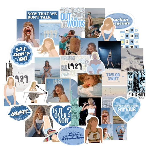 10/50pcs Taylor New Album Graffiti Stickers Decals DIY Phone Laptop Notebook PVC Swift Sticker Aesthetic Stickers