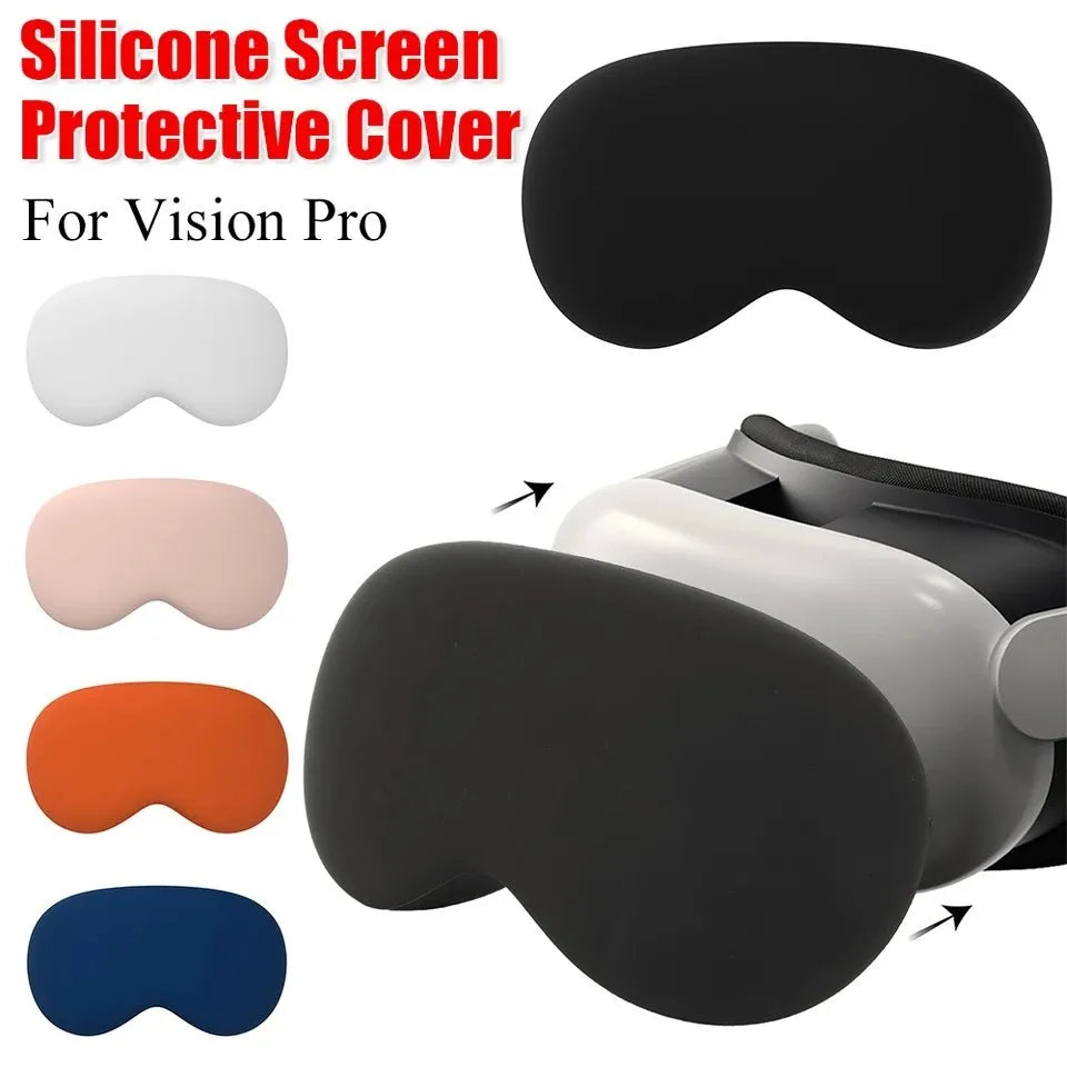 For Apple Vision Pro VR Helmet Protective Cover Silicone Cases Protector Dustproof Anti-scratch for Vision Pro VR Accessories