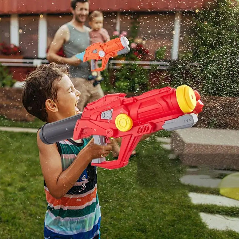 Kids Water Guns Squirt Guns Water Soaker Blasters Toys Fun Children Family Summer Water Fight Toys For Swimming Pools Party Game