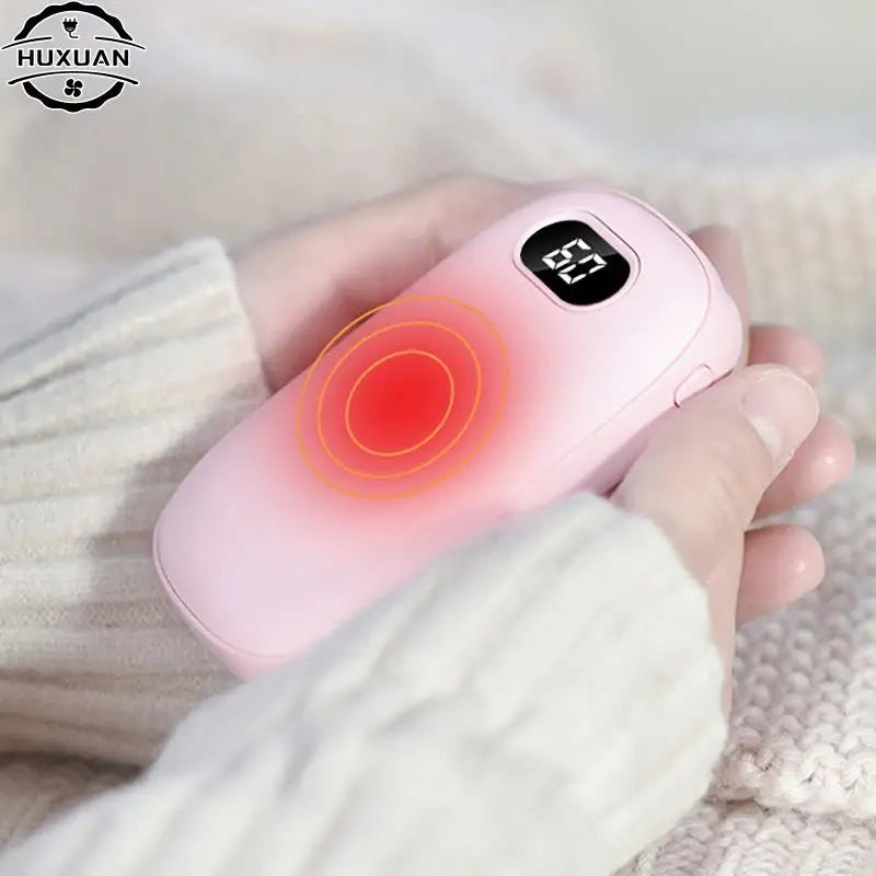 Mini Hand Warmer 2 In 1 Portable Pocket Charger Power Power Bank Winter Heater Hand Warmers USB Rechargeable 6000mAh 10000mAh