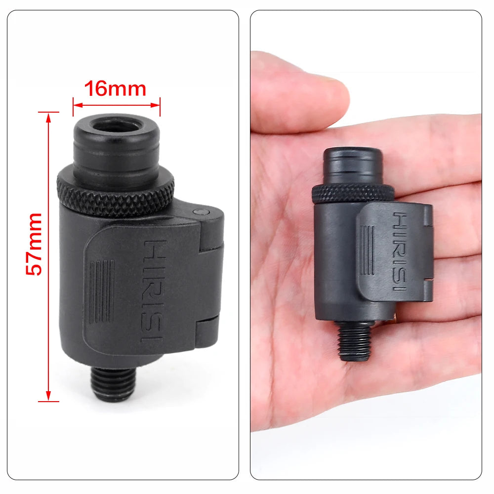 Carp Fishing Quick Change Connector Aluminium For Carp Fishing Alarms Rod Pod Bank Sticks AQ211