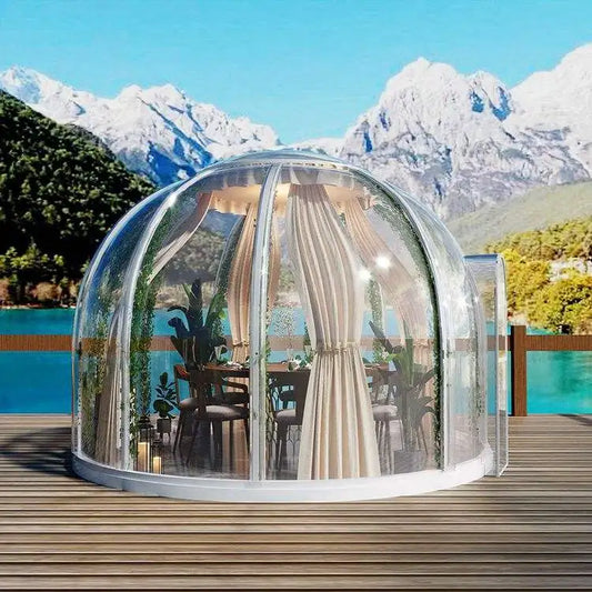 2022 popular design living room sunroom bubble house dome room Sunroom Garden room Anti Noise Insulated Dome Tent