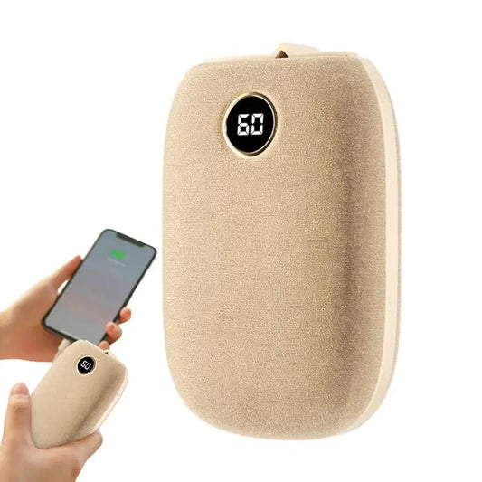 Rechargeable Portable Electric Hand Warmer 5 Adjustable Temperature Winter Heating Hand Warmer For Christmas Hunting Camping