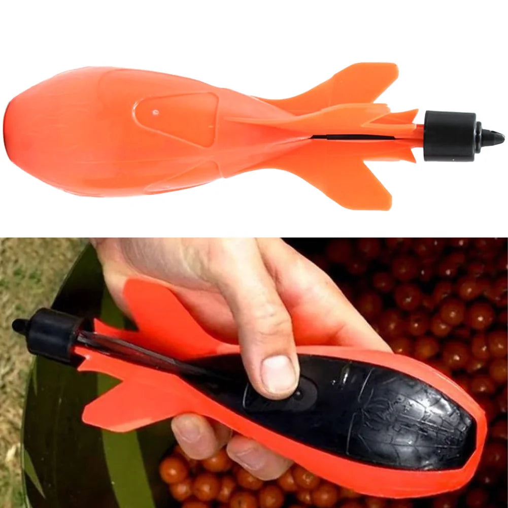 Carp Fishing Rocket Feeder Large Small Spod Bomb Float Lure Bait Holder Pellet Rockets Feeders Position Gear Accessories