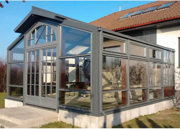 Aluminum Lean To Sunrooms & Glass Houses With Windows