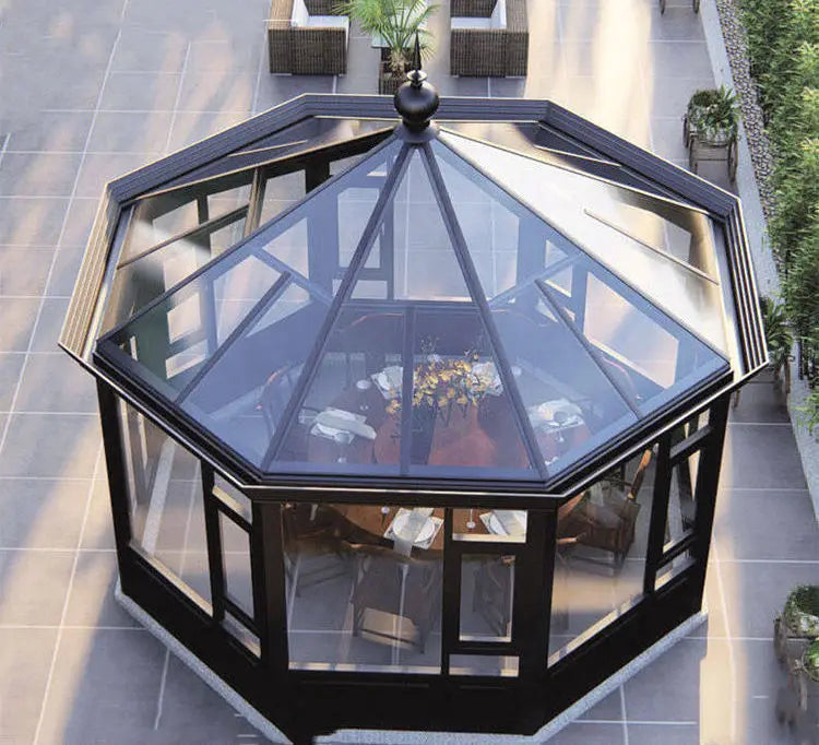 Aluminum Lean To Sunrooms & Glass Houses With Windows