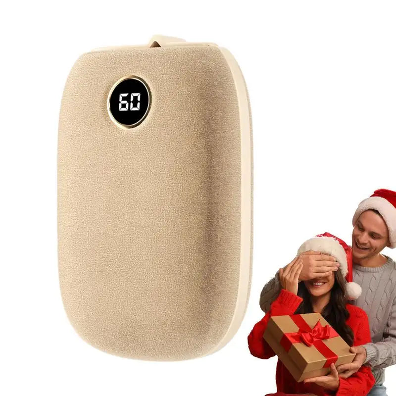 Rechargeable Portable Electric Hand Warmer 5 Adjustable Temperature Winter Heating Hand Warmer For Christmas Hunting Camping