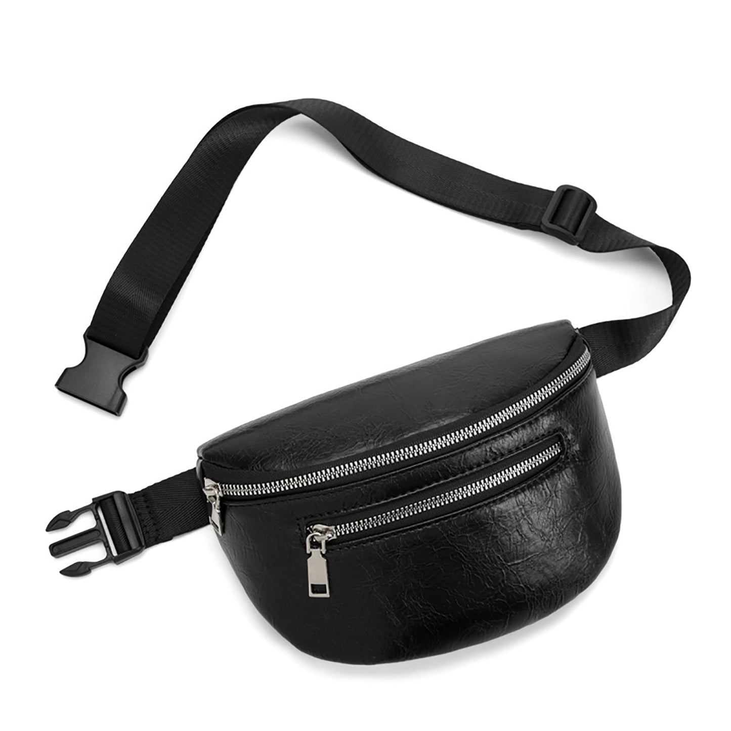 Leather Fanny Packs for Women, Fashion Waist Packs Hip Bum Everywhere Belt Bag with Adjustable Strap