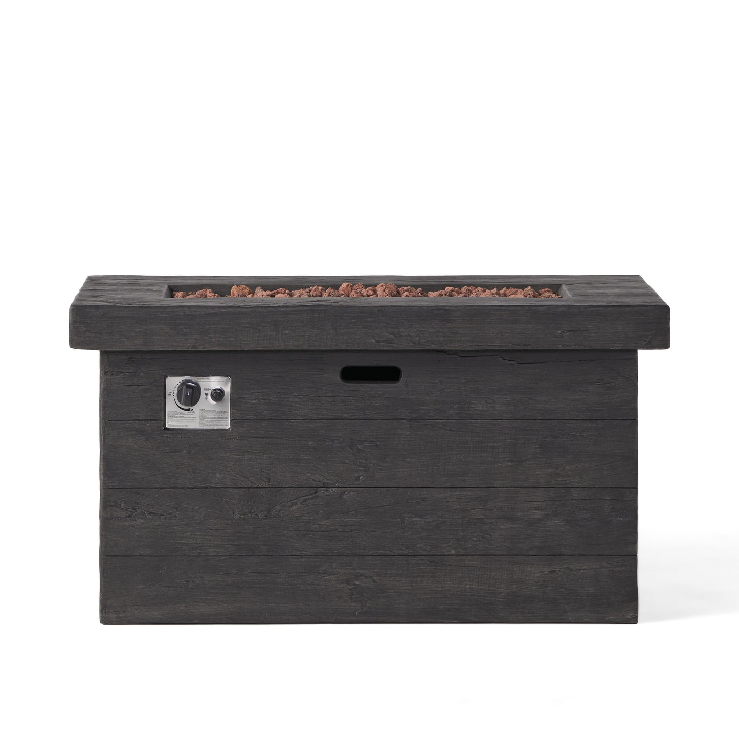 CUSTER 45' RECTANGULAR  MGO FIRE PIT  - 50,000 BTU