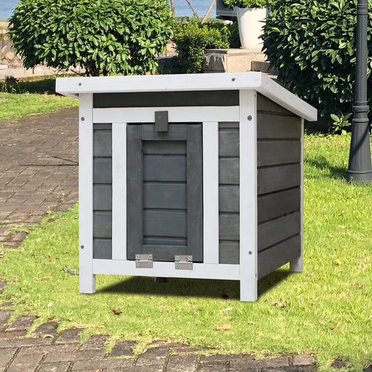 Weatherproof  wooden outdoor rabbit hutch  Lockable Door Openable Top Indoor for Small Animals