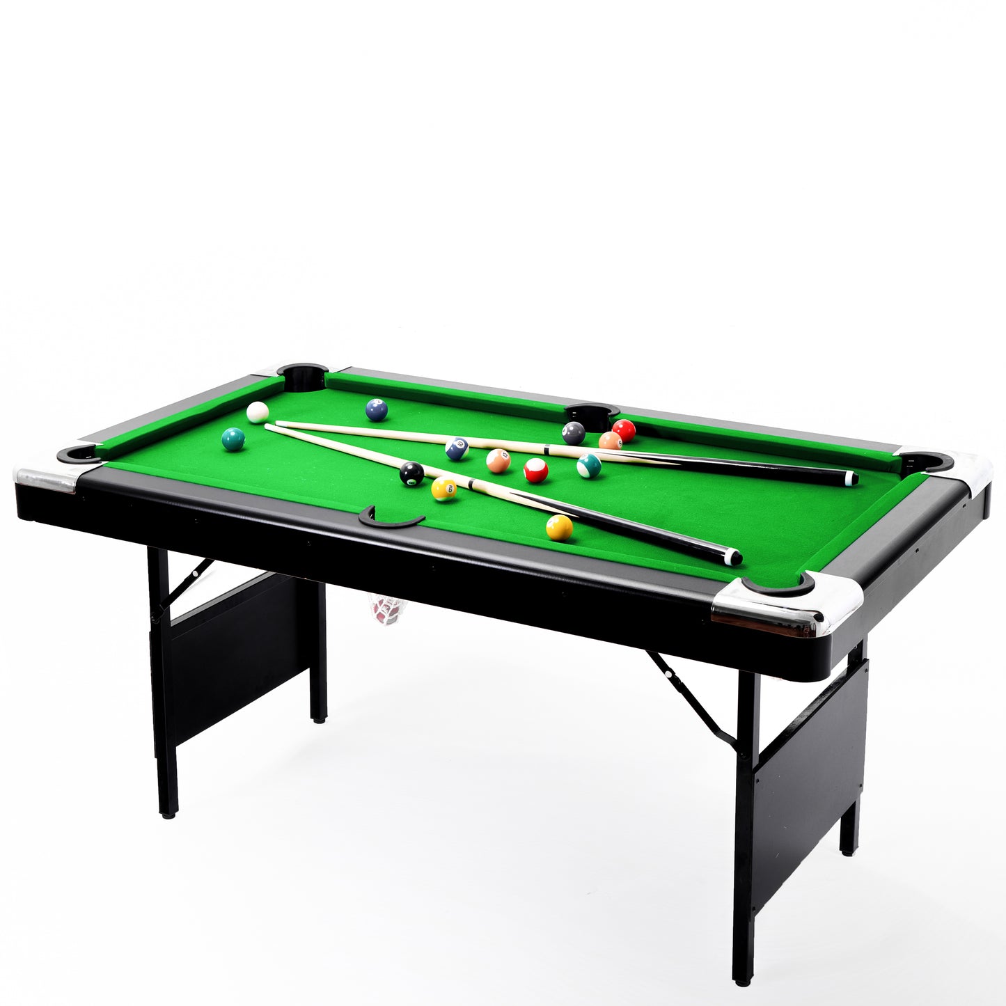 5.5FT Billiard Table, 1.67M pool table,billiards,5.5FT game table,Children's game table,table games,family movement, children's billiard table, children's pool table, small pool table