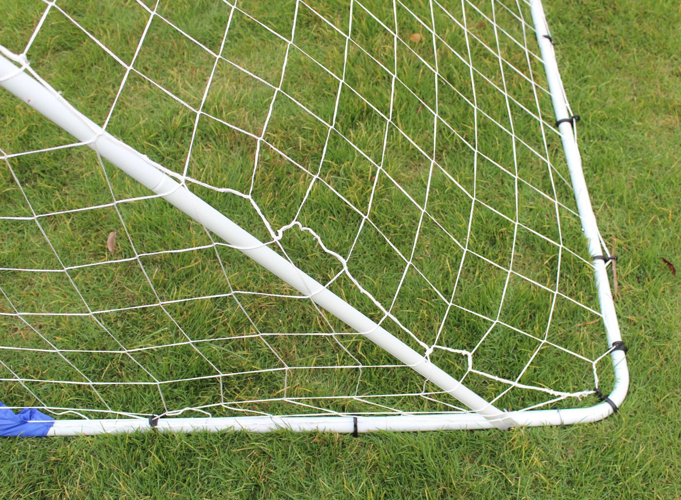 8x5FT Soccer Goal for Backyard with Carry Bag - Steel Pipe Goal - Fun for Outdoor Indoor Training Games for Kids Youth Adult, for Easy Storage and Transportation