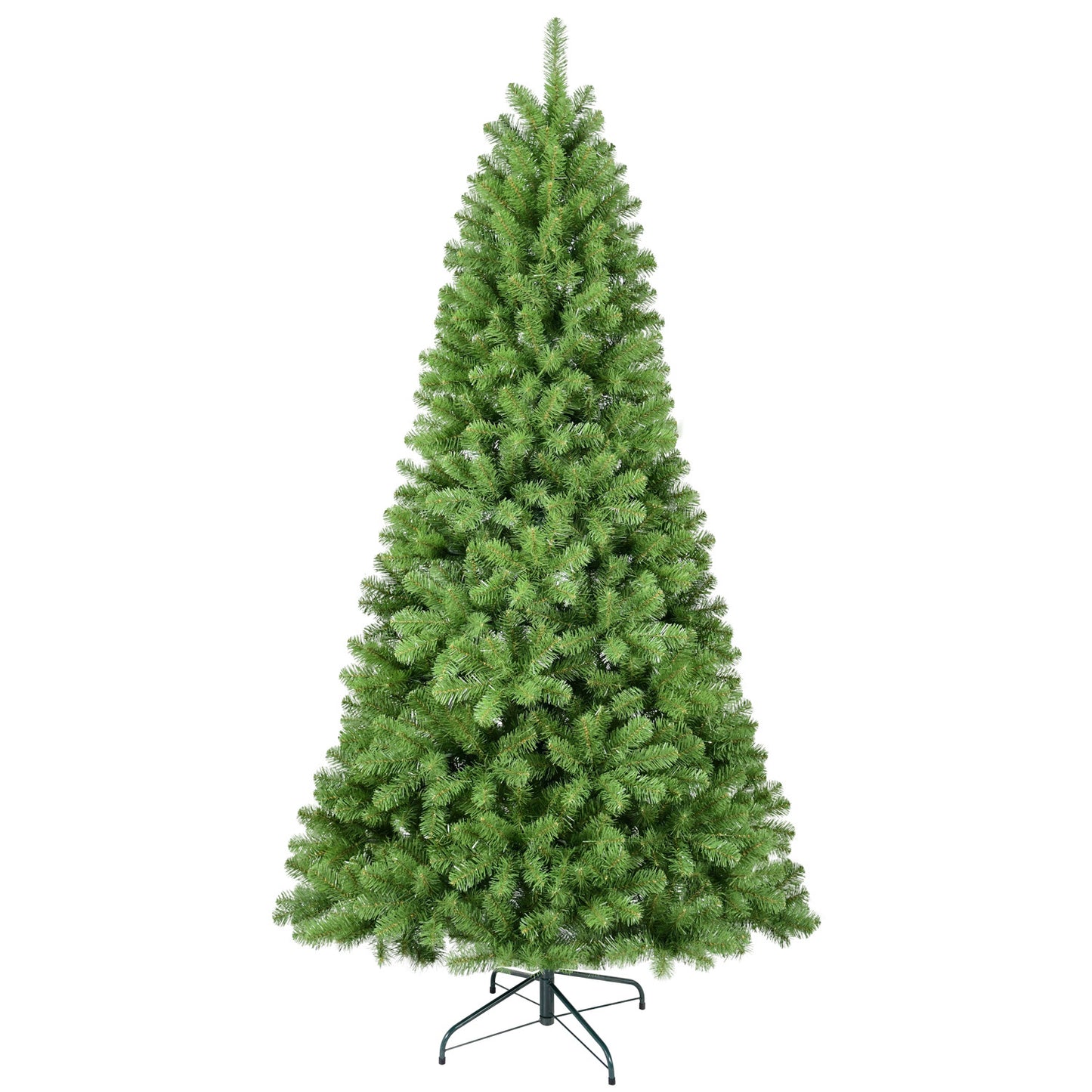 5FT Green PVC Christmas Tree with 498 Memory Wire Tips – Self-Fluffing Branches for a Perfectly Shaped, Effortless Holiday Display