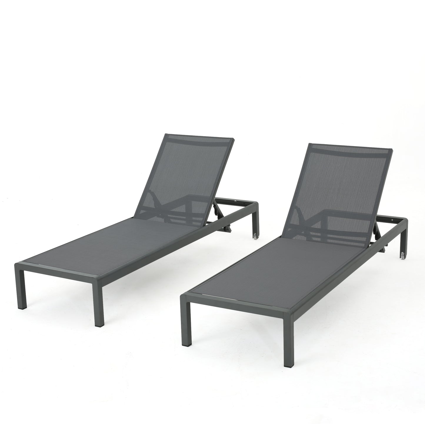 CAPE CORAL KD CHAISE LOUNGE GRY(MP2)( SET OF 2 )