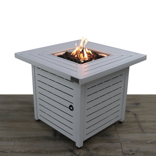 25" H x 30" W Steel Propane Fire Pit Table