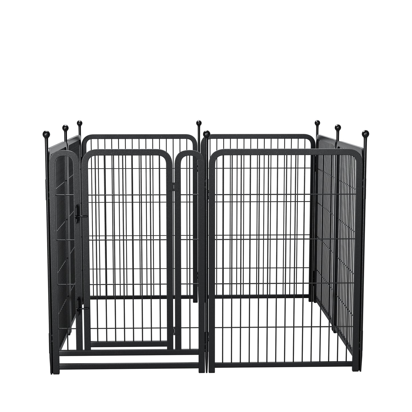 Dog Playpen 8 Panels 40" Height Heavy Duty Dog Fence Puppy Pen for Large Medium Small Dogs Indoor Outdoor Foldable Pet Exercise Pen