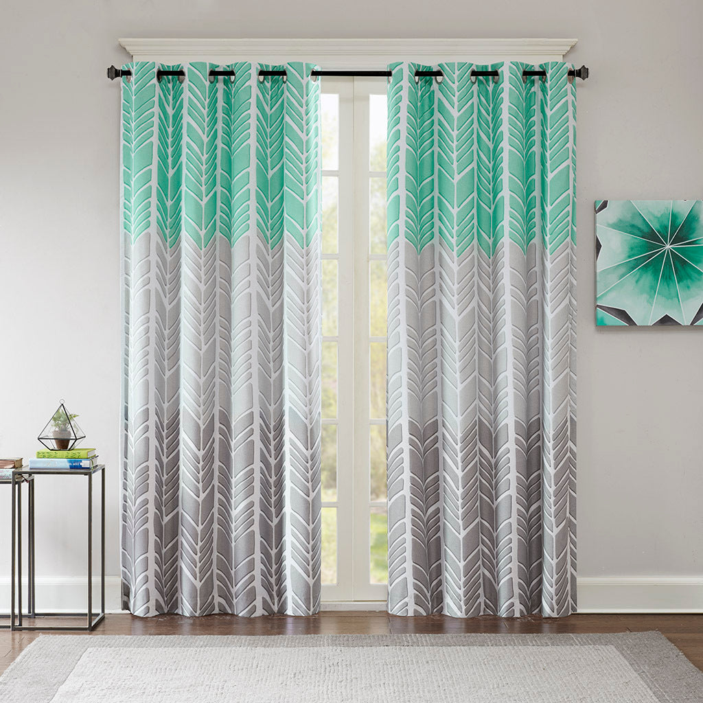 Printed Total Blackout Curtain Panel(Only 1 Pc Panel)